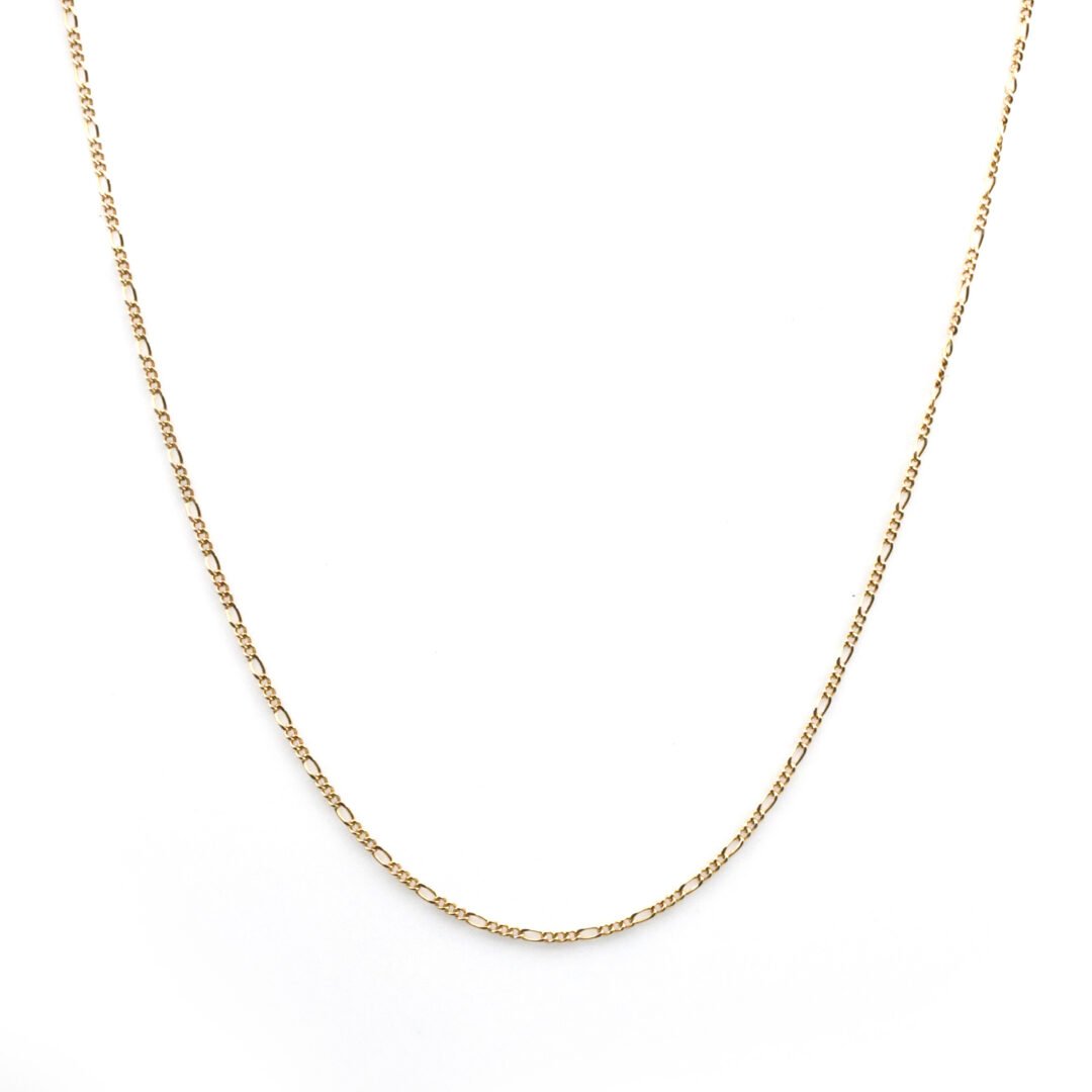 Cadena para Mujer oro 18k diseño Cartier 3x1